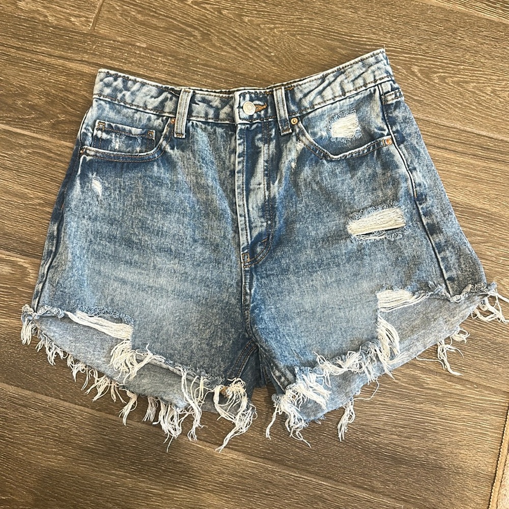 High waisted shorts